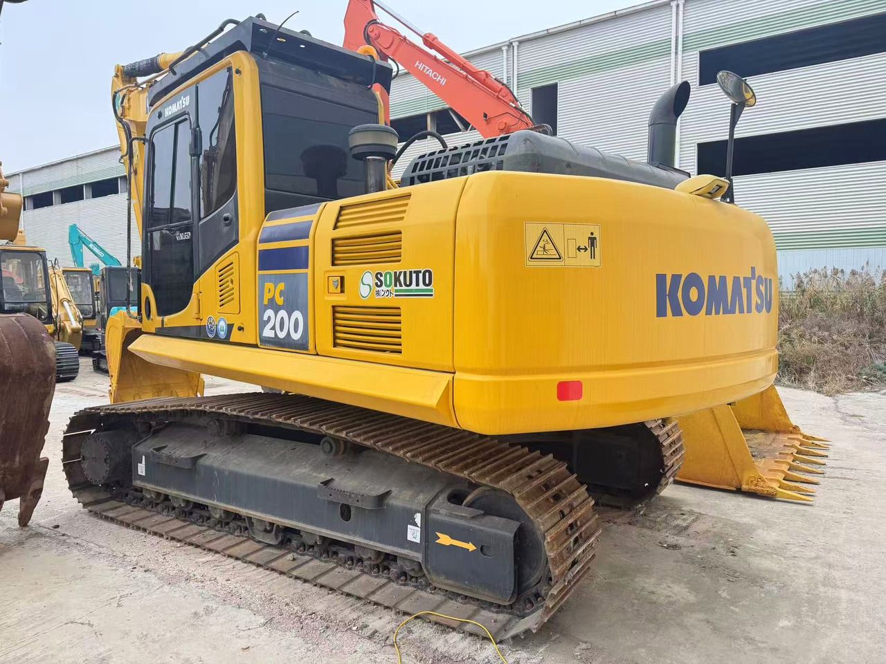 2023 Komatsu PC200-8 Crawler Excavator