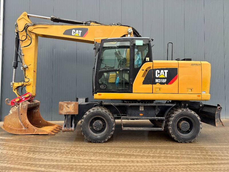 Escavadora de Rodas Caterpillar M318F de 2015