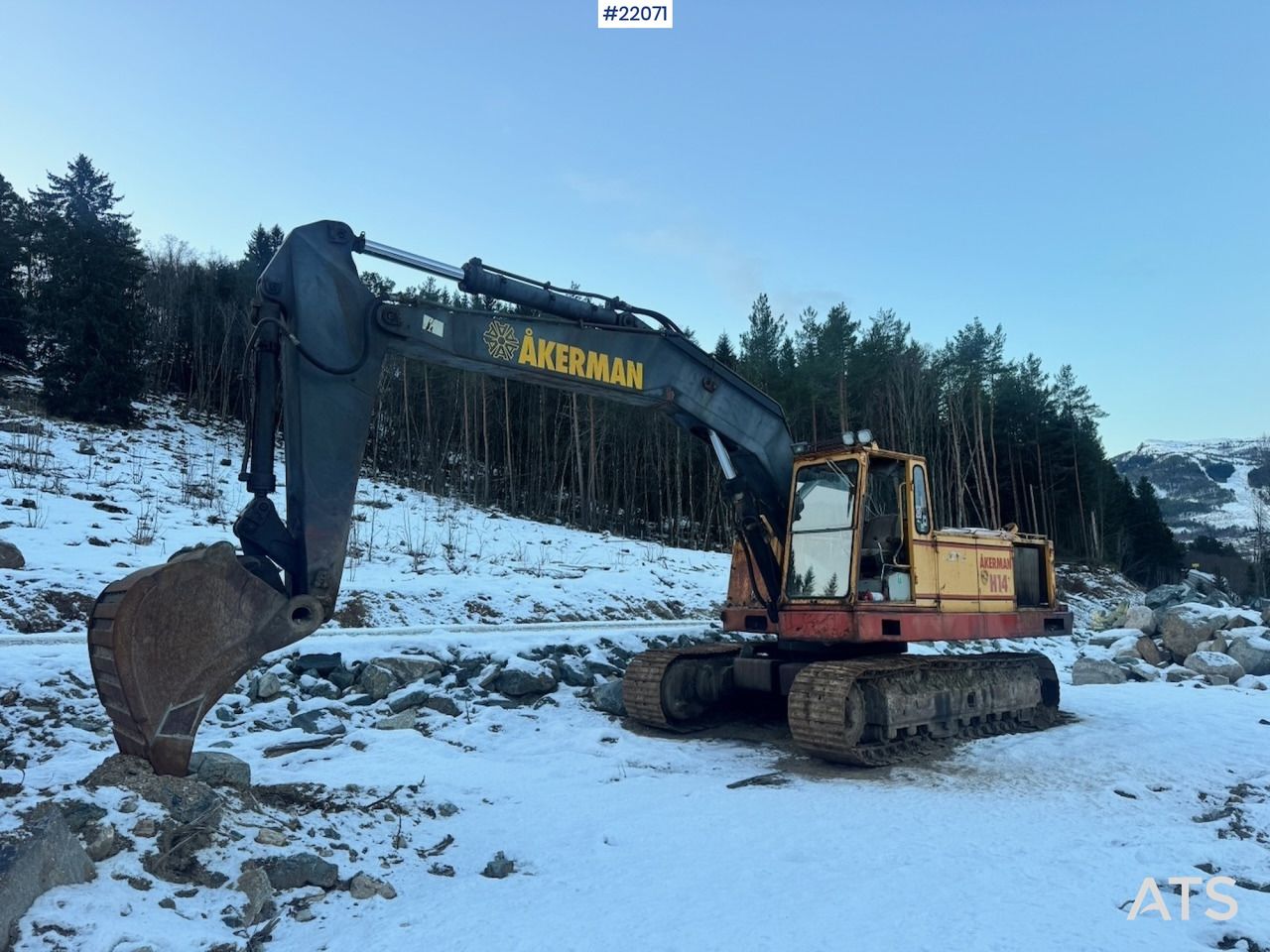 1984 Åkerman H14 Crawler Excavator