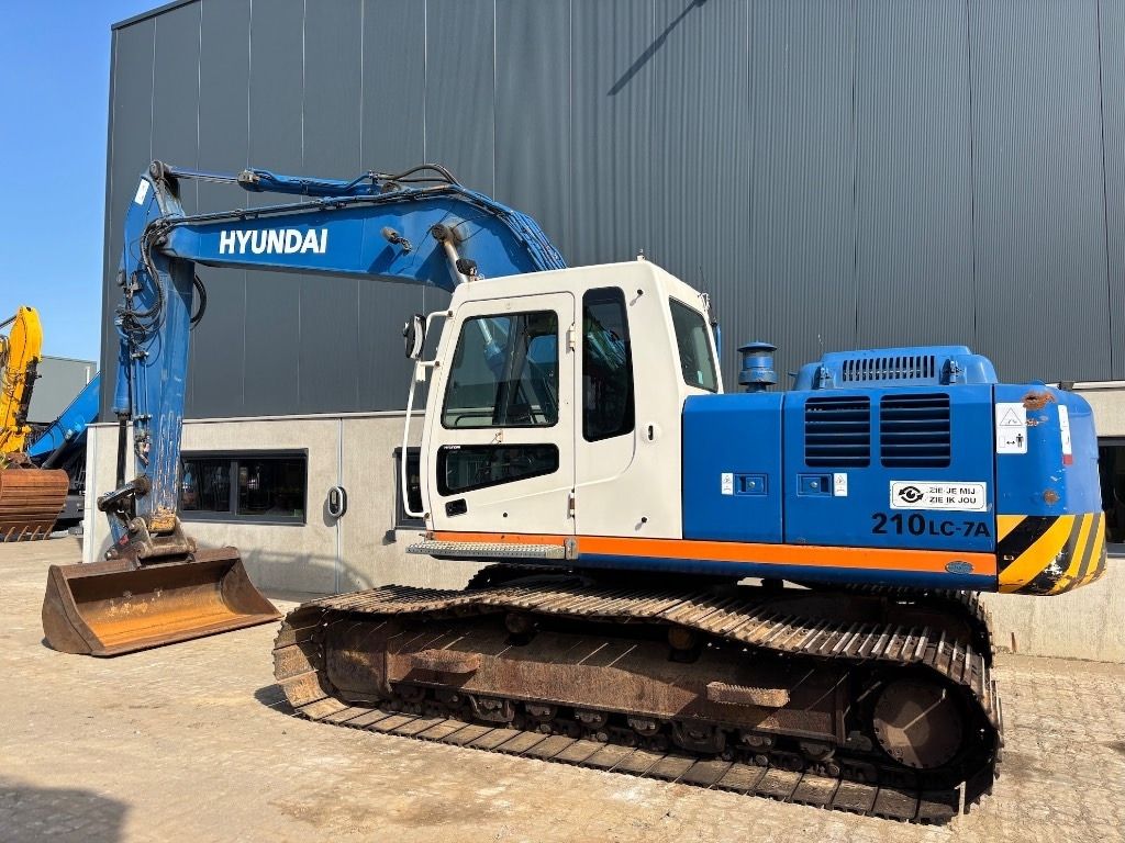 2009 Hyundai R210LC-7A Excavator pe senile