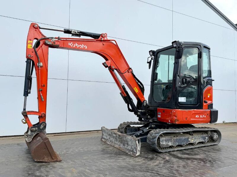 Kubota KX037-4 - Kırıcı Hatları / Hızlı Ataşman Bağlantısı (2020)
