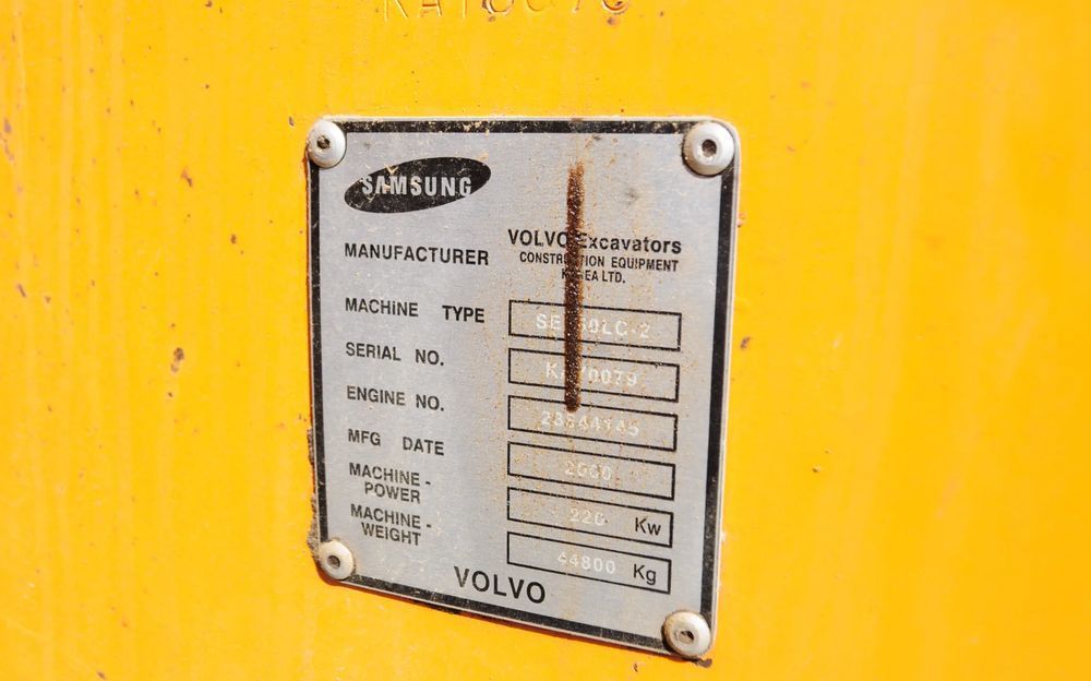 Escavatore Cingolato Zwolnica Samsung SE 450 LC I Tutte le Altre Parti per Tale Escavatore