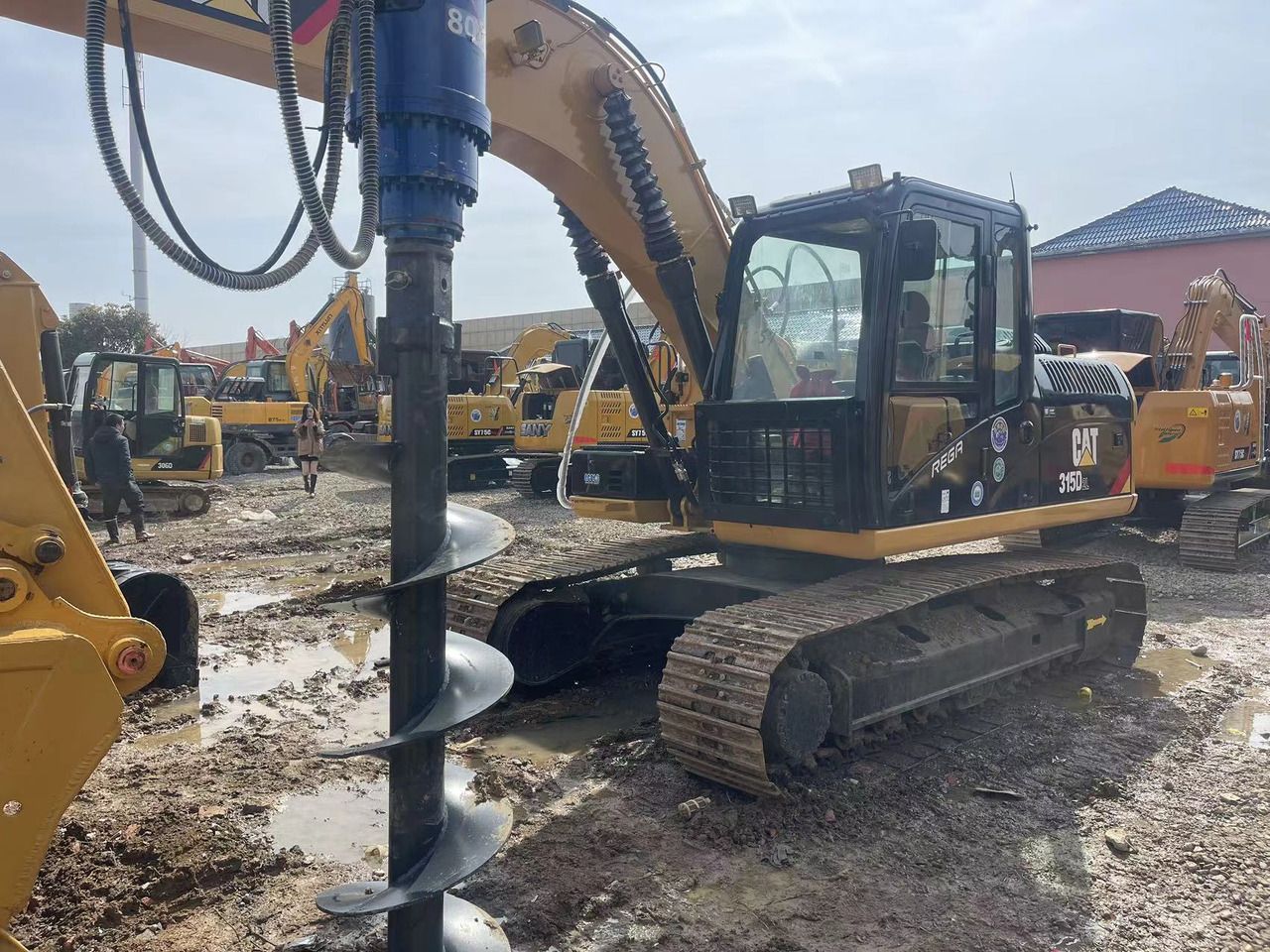 Excavator pe șenile Caterpillar 315D din 2024