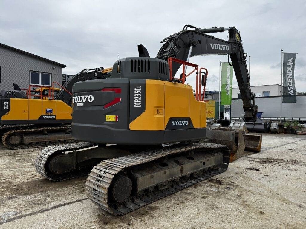 2017 Volvo ECR235EL Paletli Ekskavatör