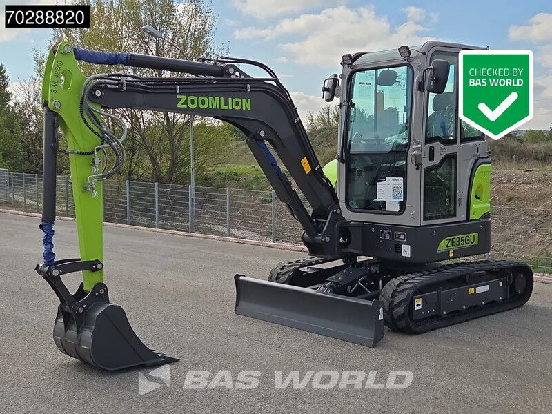 2024 Zoomlion ZE35GU Mini Excavator