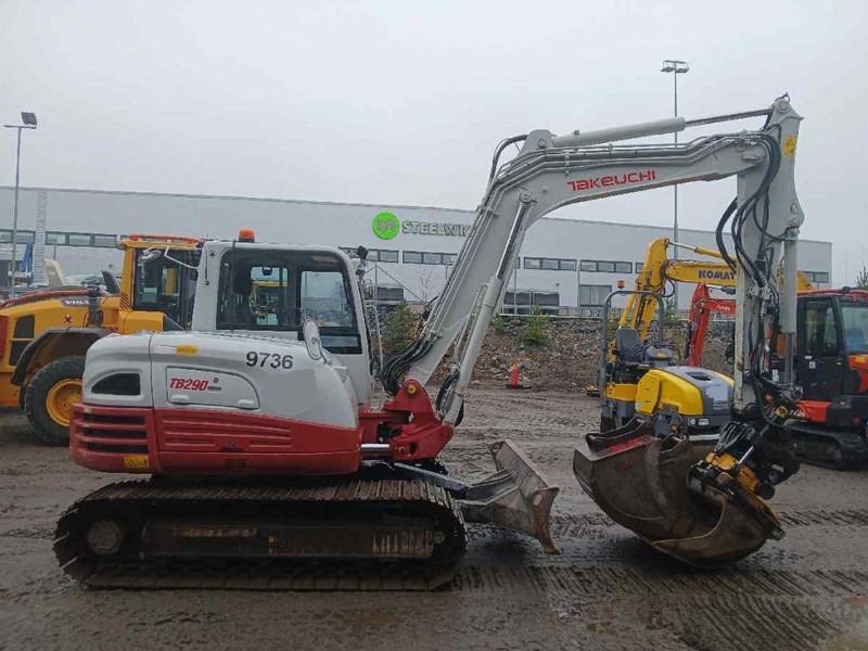 2018 Takeuchi TB290 Mini Bagger