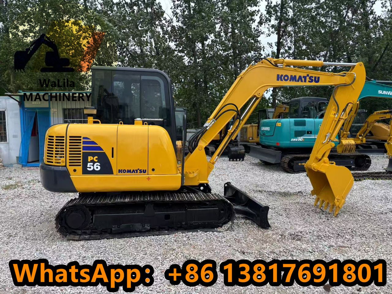 2023 Komatsu PC56-7 Mini Excavator