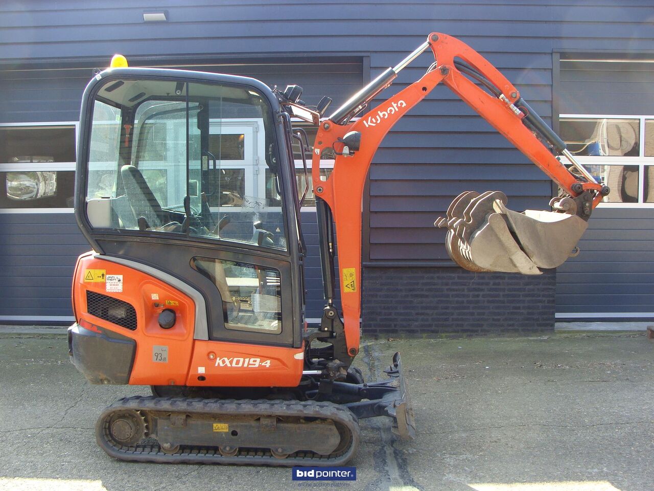 2015 Kubota KX019-4 Mini Excavator