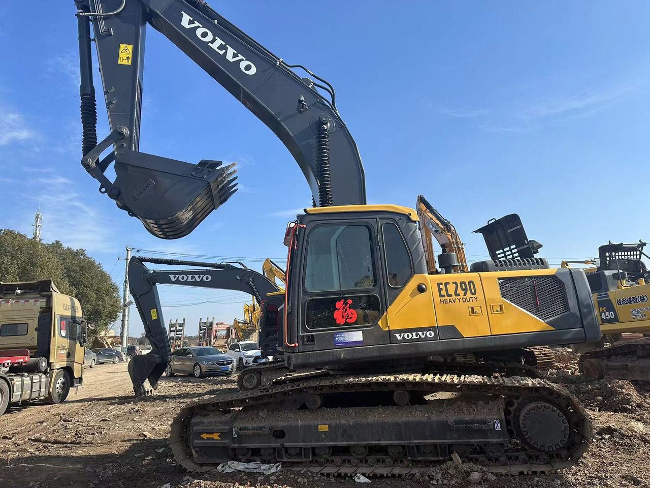 Pelle sur chenilles Volvo EC290 de 2020