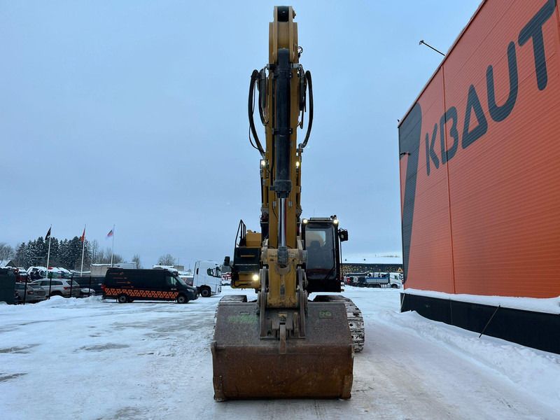 2020 Caterpillar 352 crawler excavator, front view