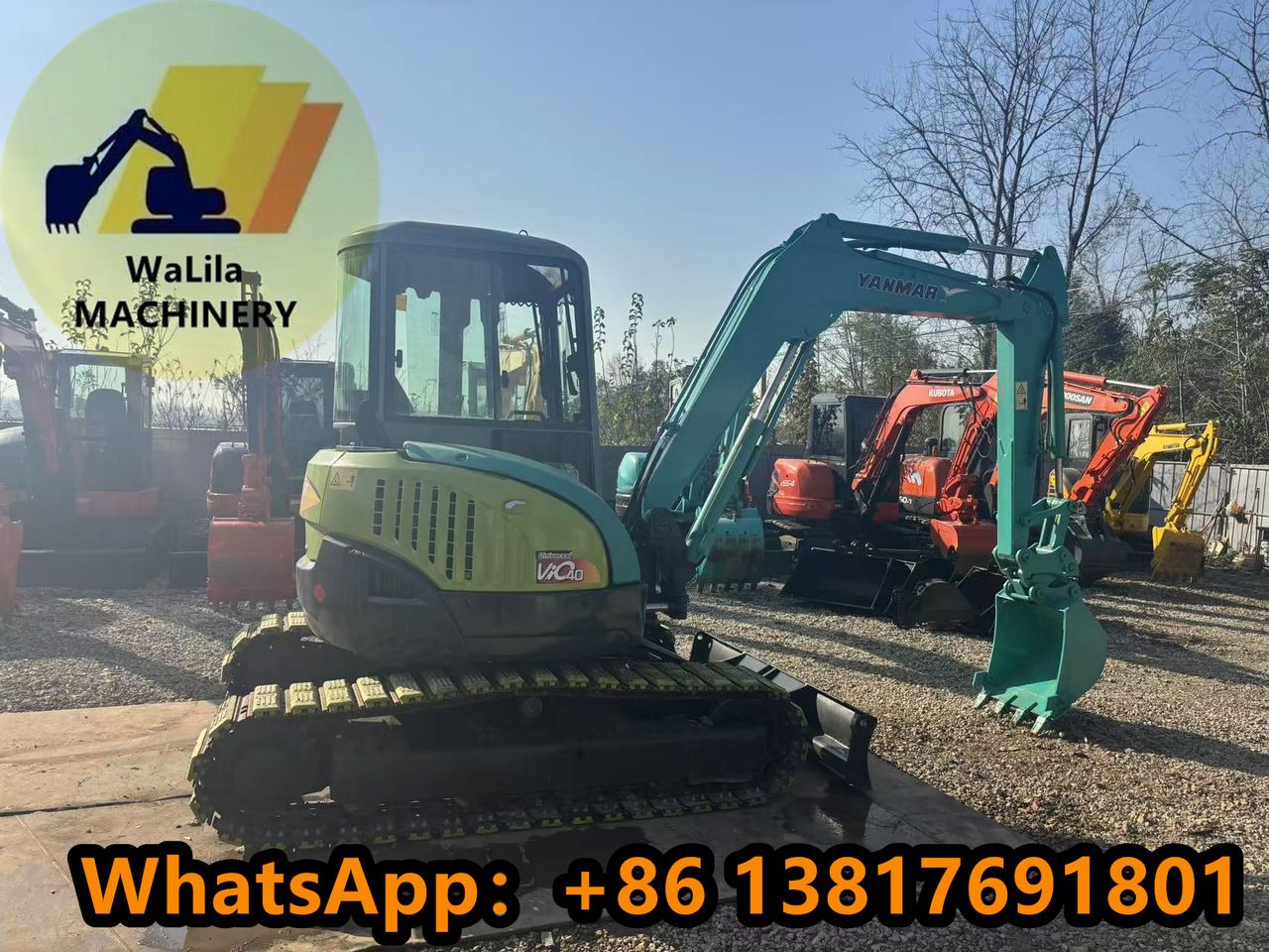 2023 Yanmar VIO40 Mini Excavator