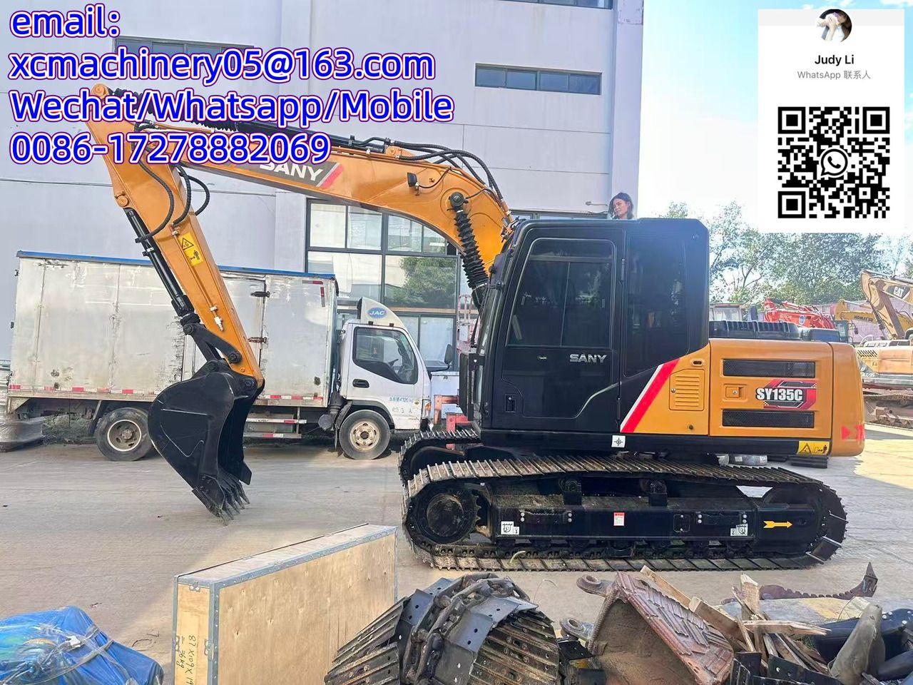 2023 Sany SY135 Crawler Excavator