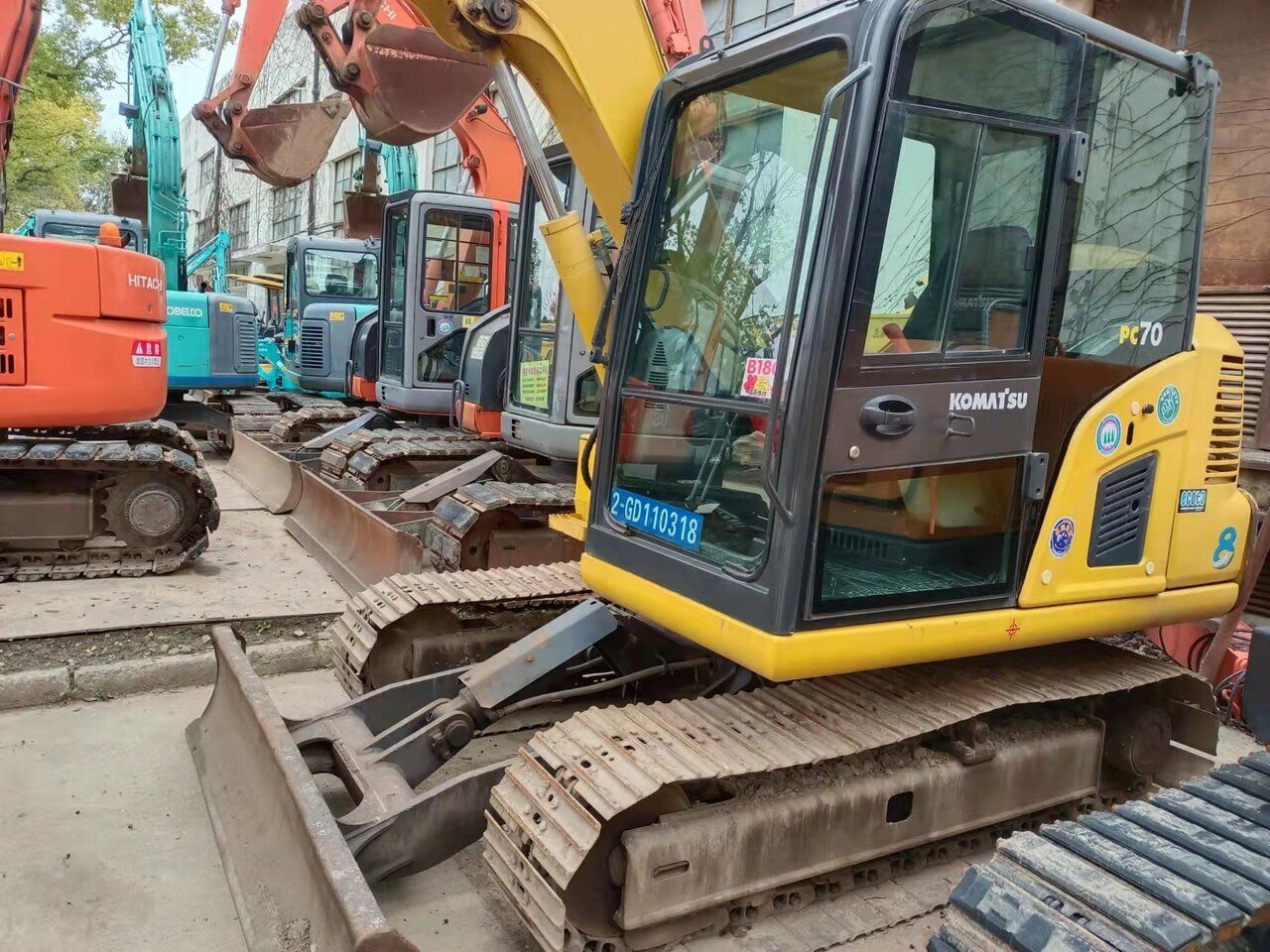 2010 Komatsu PC70 Mini Excavator