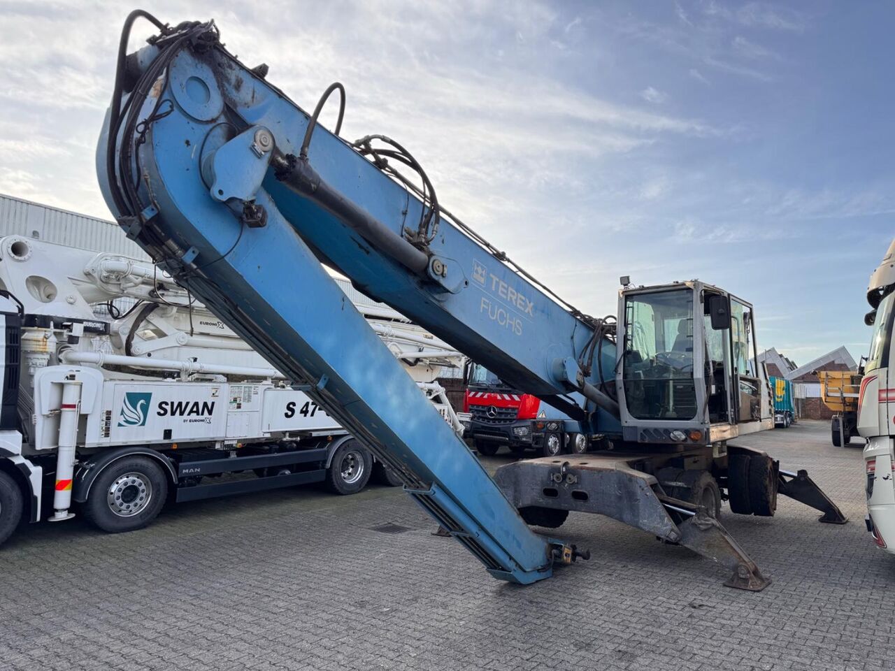 2012 Terex MHL 340 Wheel Excavator