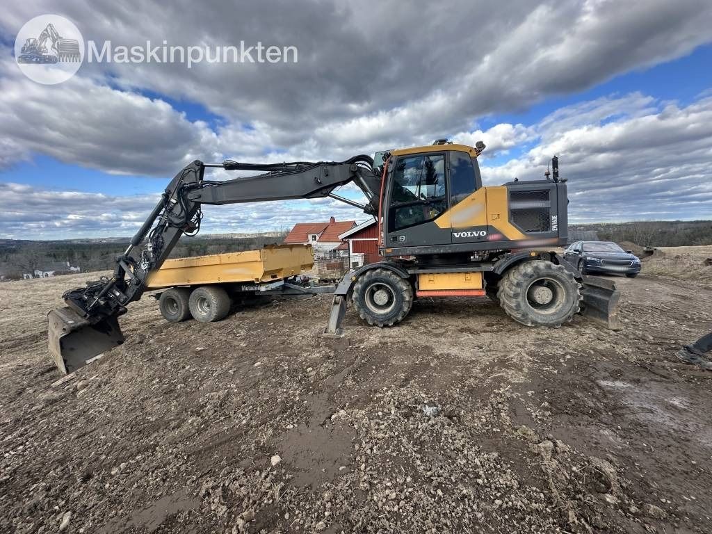 2016 Volvo EW160E Wheel Excavator