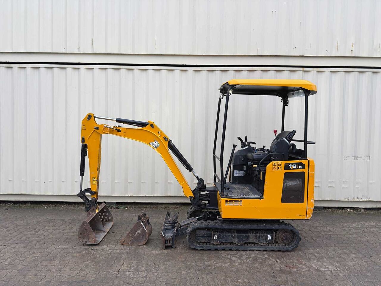 2022 JCB 16C-1 Mini Excavator