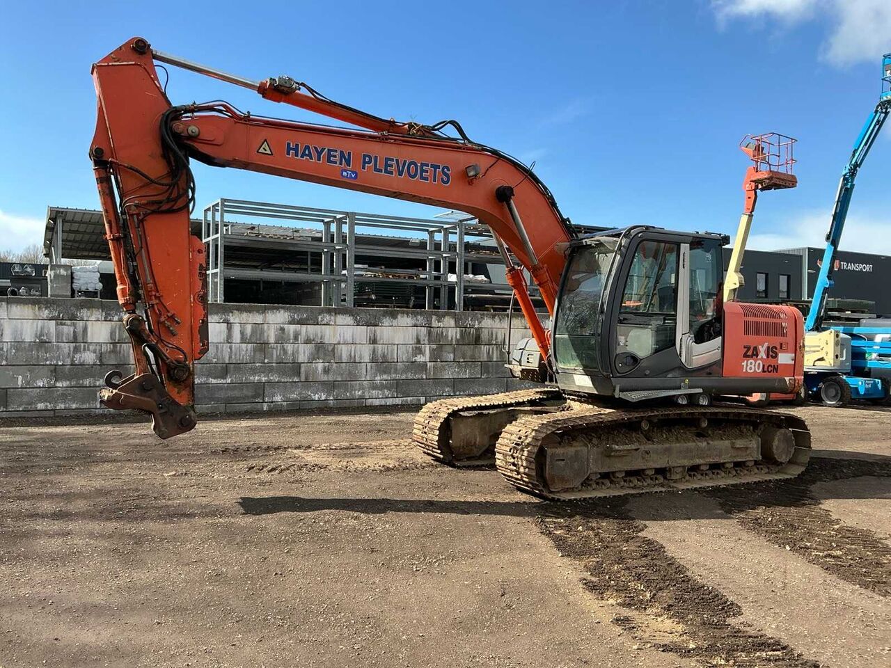 2009 Hitachi ZX180LCN-3 Crawler Excavator