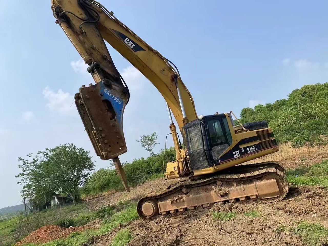 2006 Caterpillar 345B Crawler Excavator