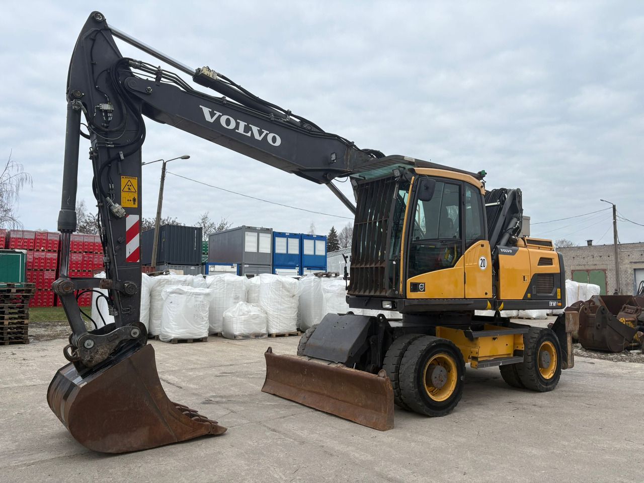 2013 Volvo EW160D Екскаватор для знесення