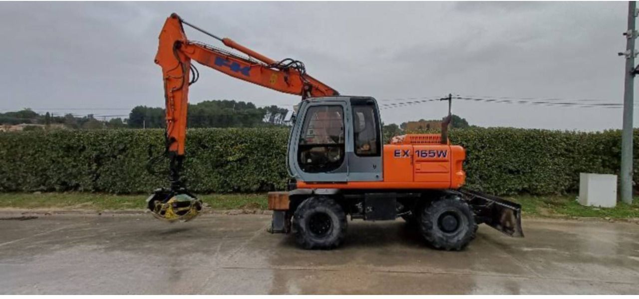 2002 New Holland EX165W Wheel Excavator