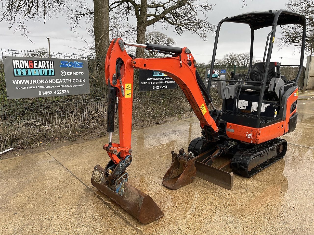 2021 Kubota KX015-4 Мини-экскаватор