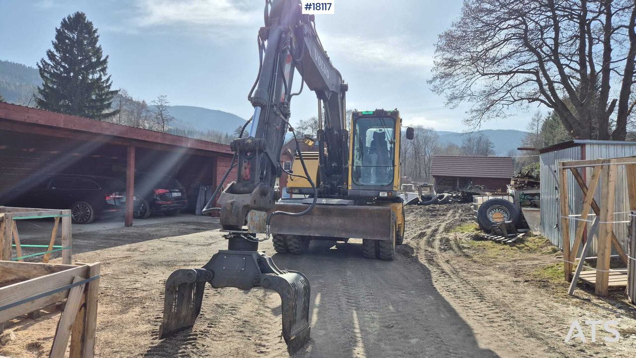 2005 Volvo EW140B Escavadora de Rodas