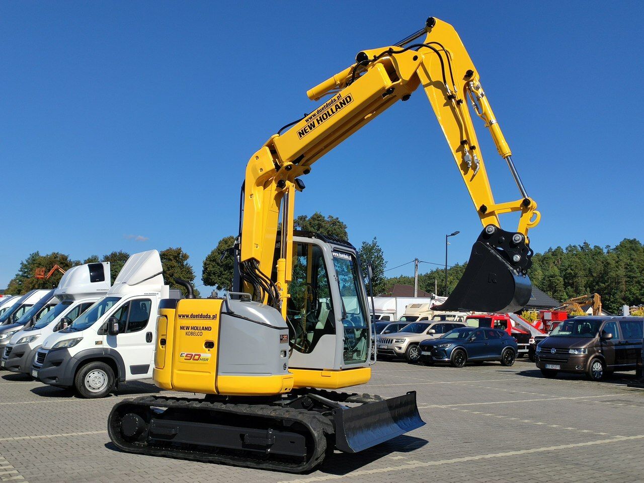 2012 New Holland E90B SR Мини-экскаватор
