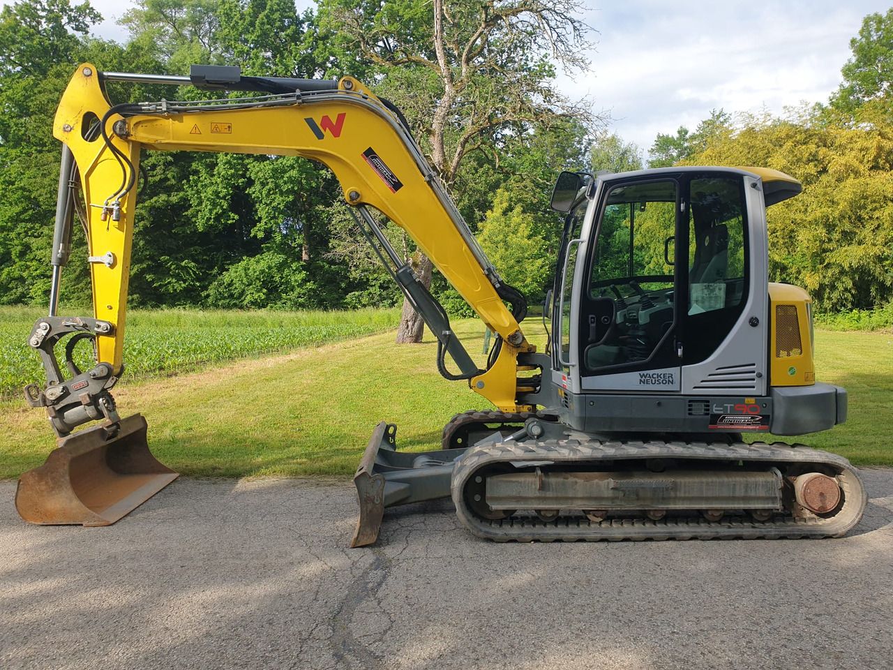 2021 Wacker Neuson ET90 Mini Excavator