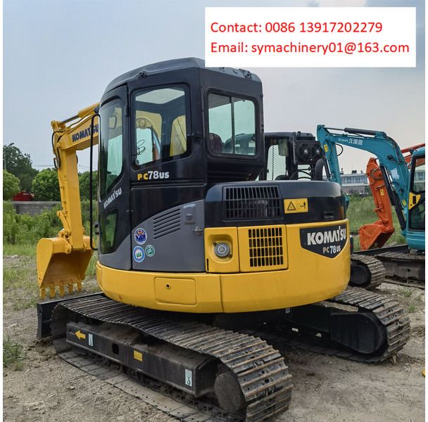 2022 Komatsu PC78US-6 Mini Excavator