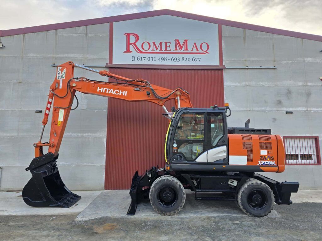 2018 Hitachi ZX170W-6 Wheel Excavator