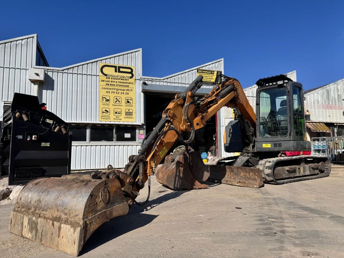 2017 CASE CX75C SR Crawler Excavator
