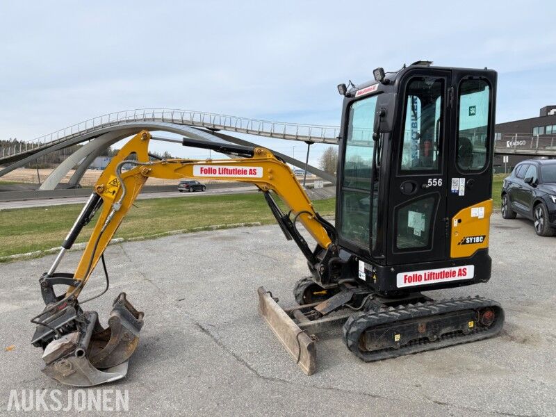 2022 Sany SY18C Mini Excavator 2022 Sany SY18C Mini Excavator