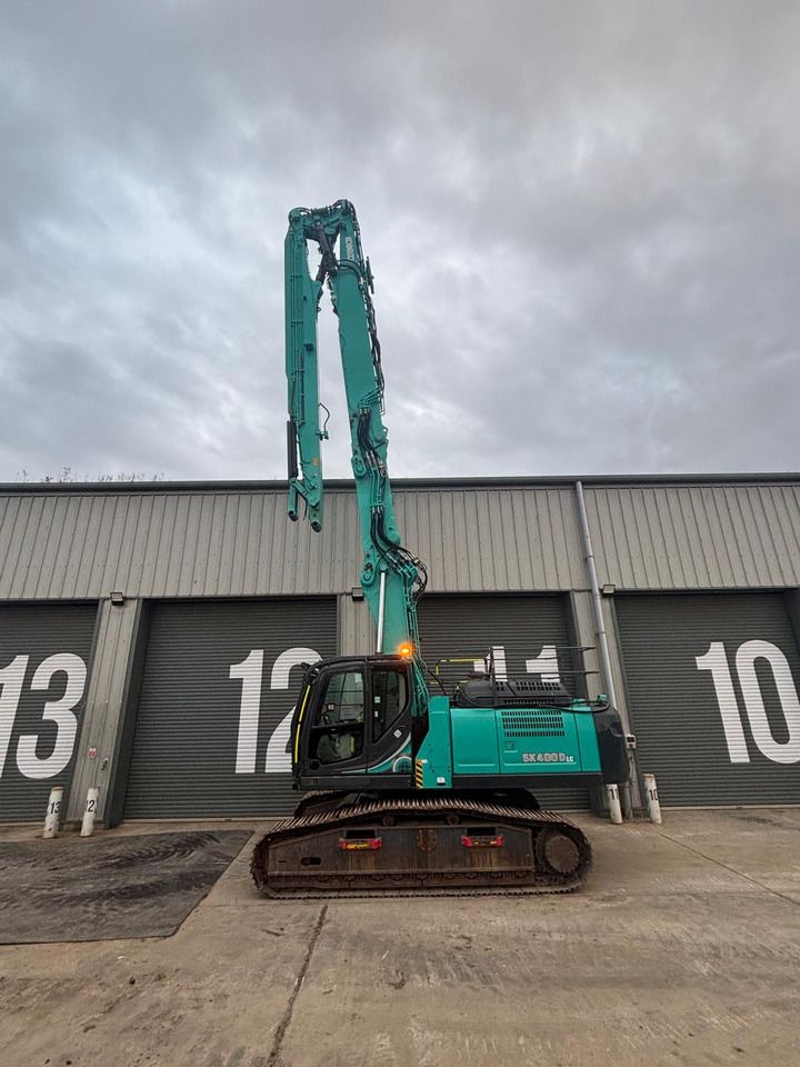 2021 Kobelco SK400DLC-10 crawler excavator side view