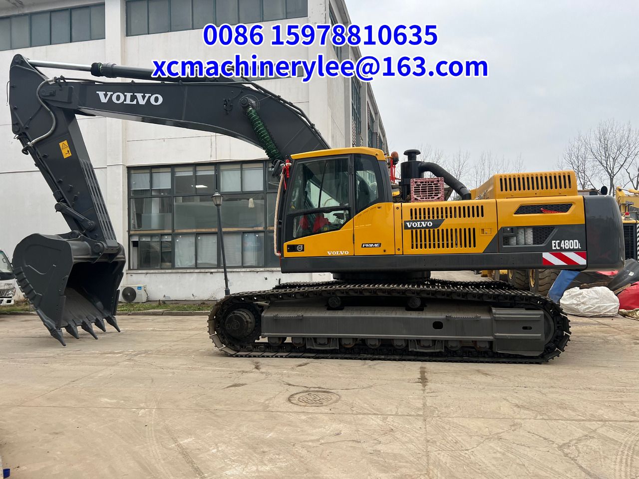 Pelle sur chenilles Volvo EC480 de 2023