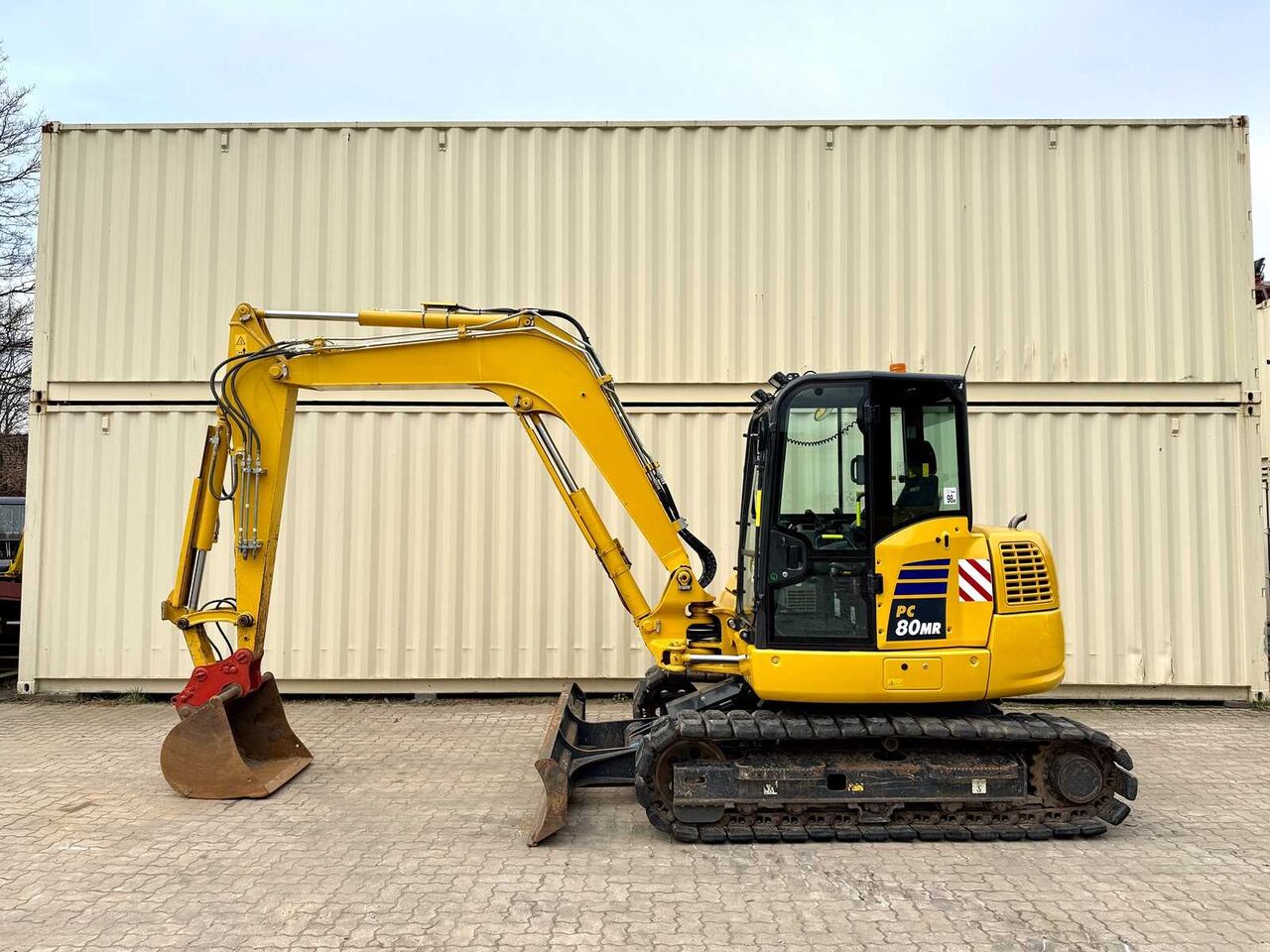 2022 Komatsu PC80MR-5 Mini Excavator