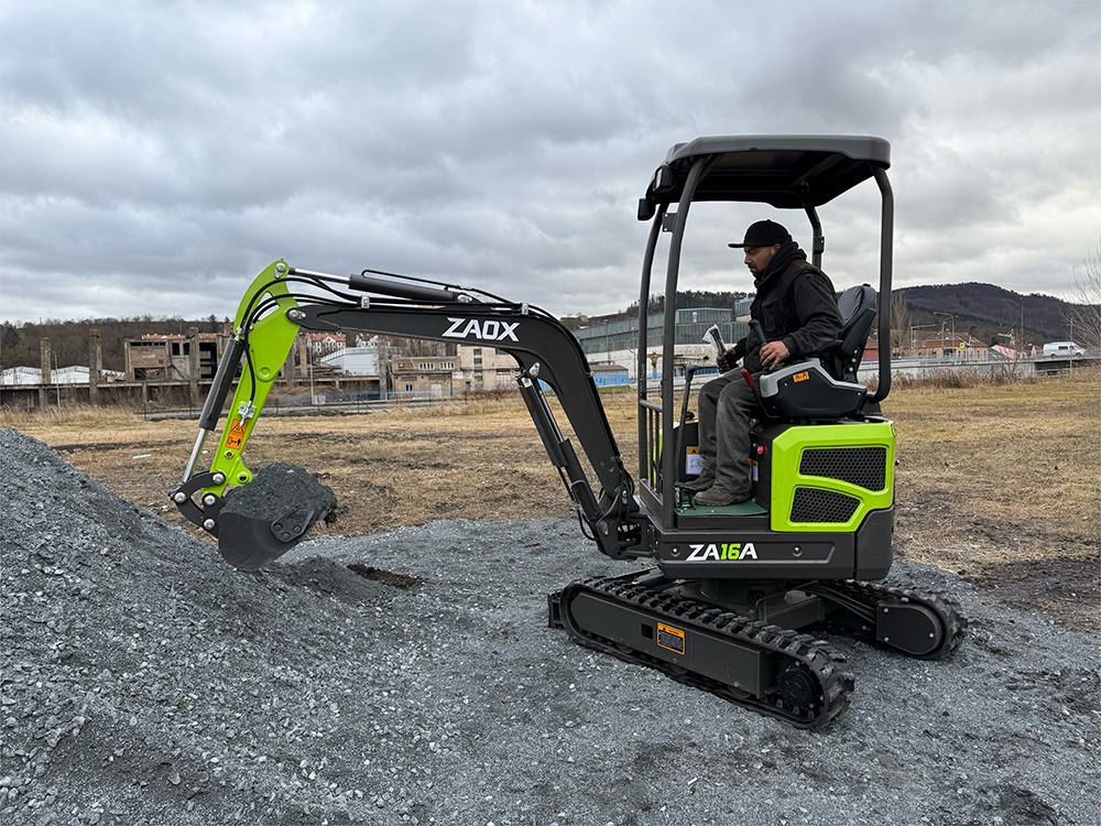 2025 Zaox ZA16A Mini Excavator