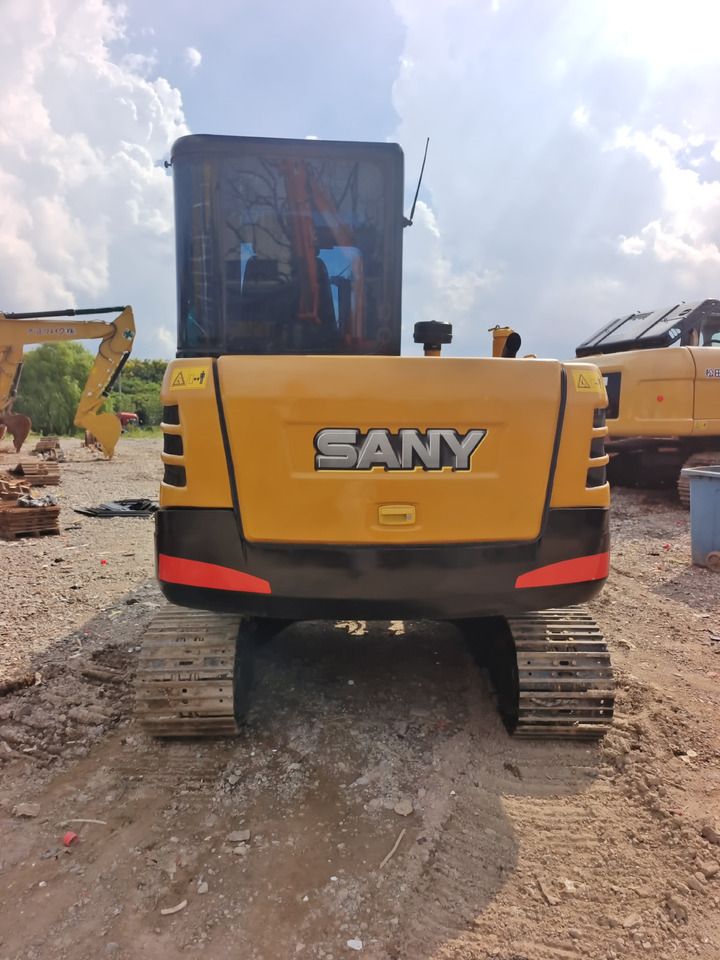 2024 Sany mini excavator, rear view