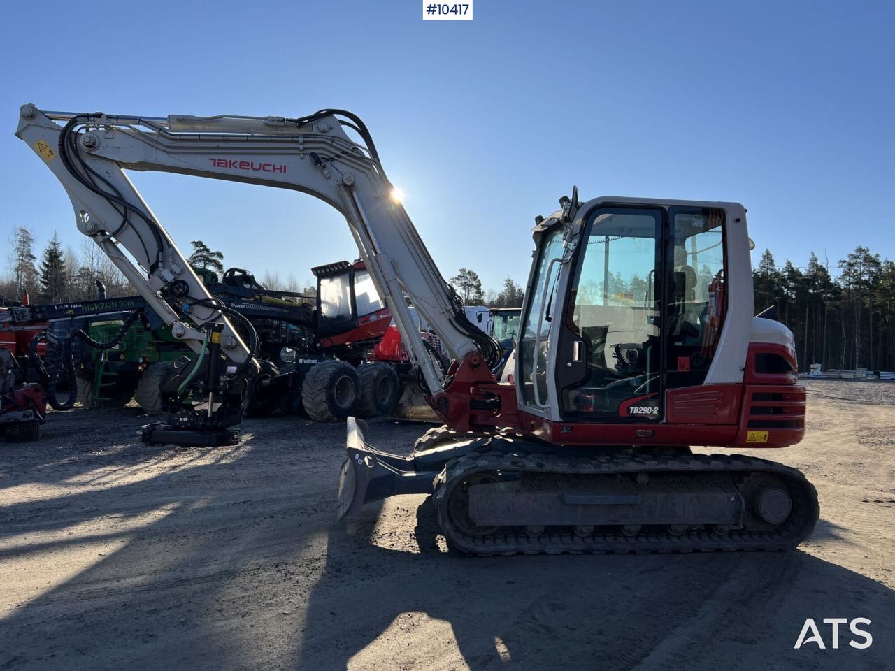 2022 Takeuchi TB290-2 Mini Excavator