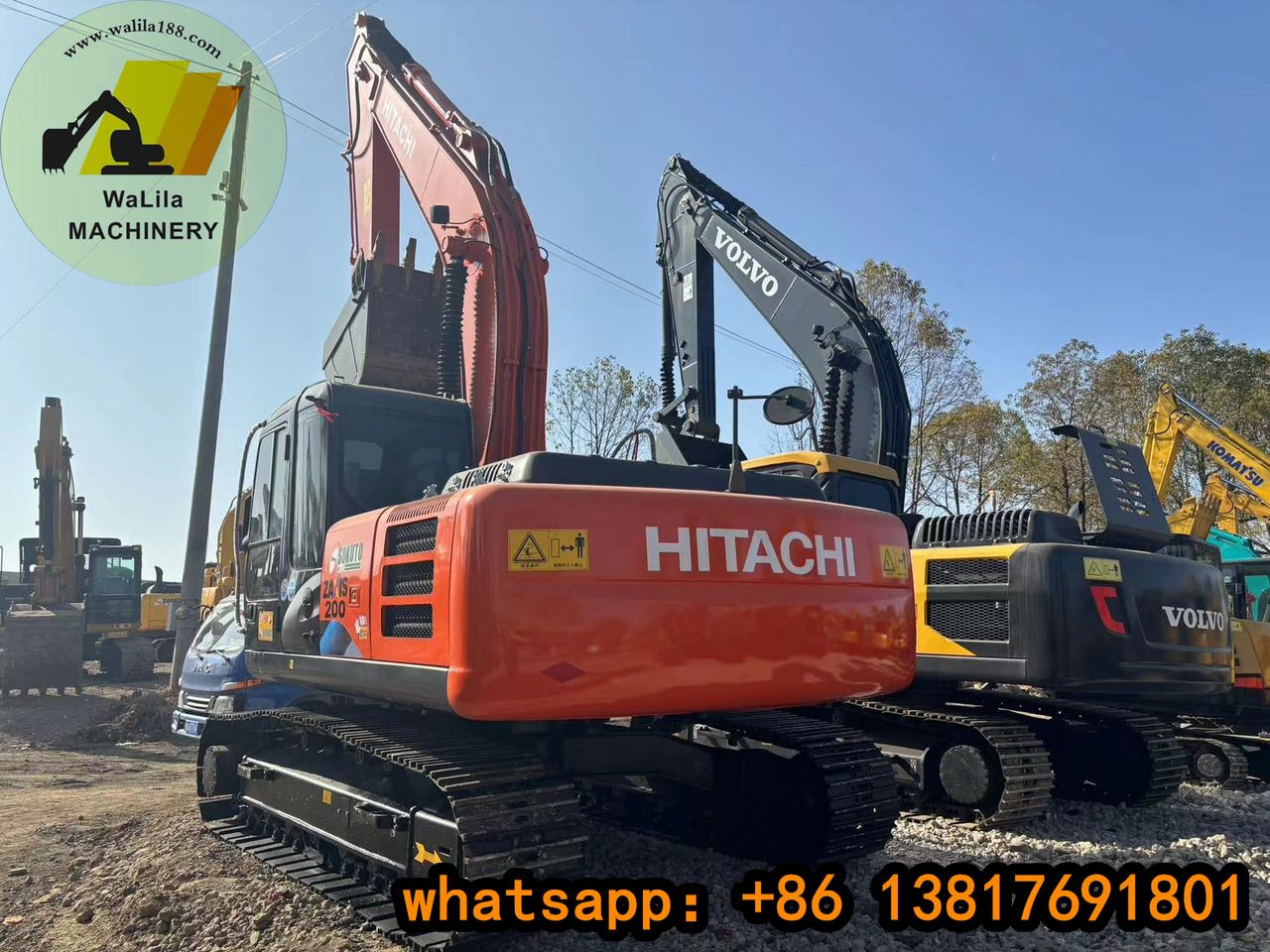 2022 Hitachi ZX200-3G Rupsgraafmachine