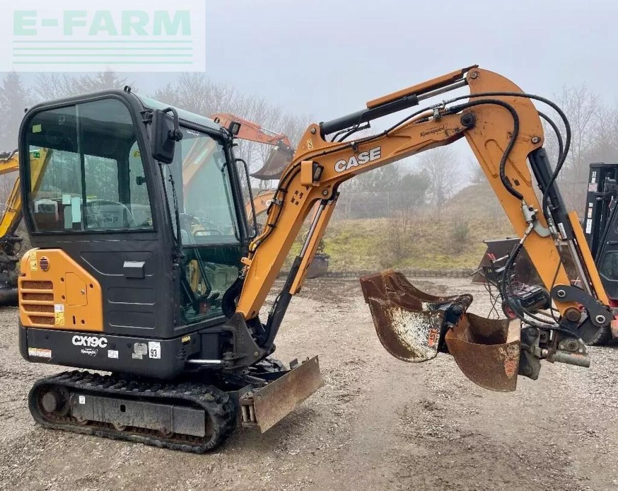 2021 CASE CX19C Mini Excavator