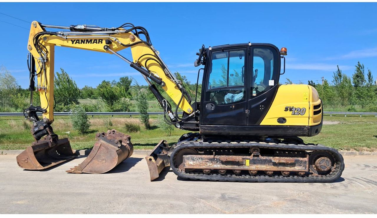 Excavadora de Orugas Yanmar SV120 2017