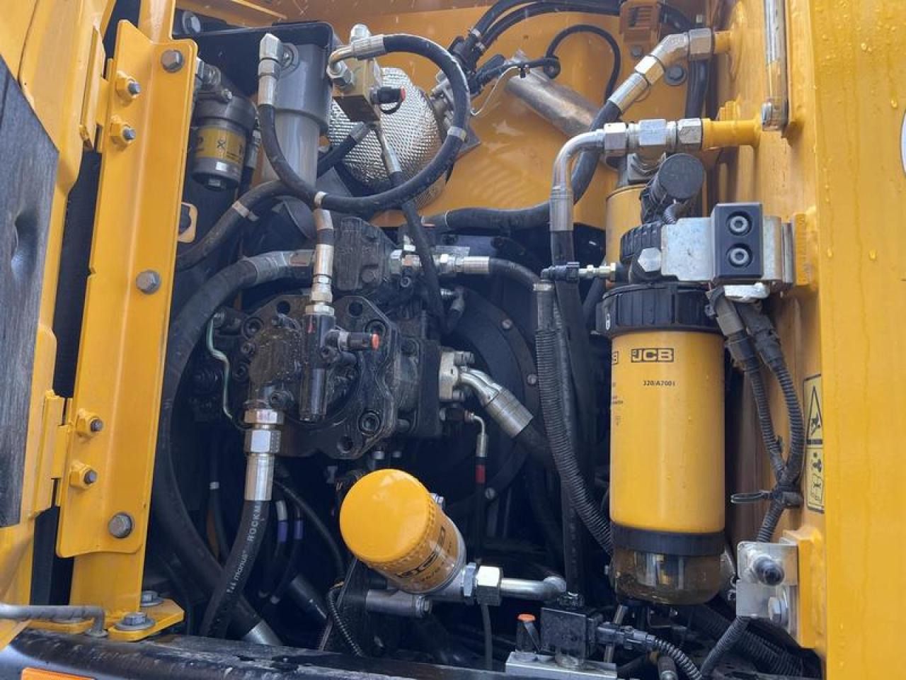2021 JCB JS145W Wheel Excavator