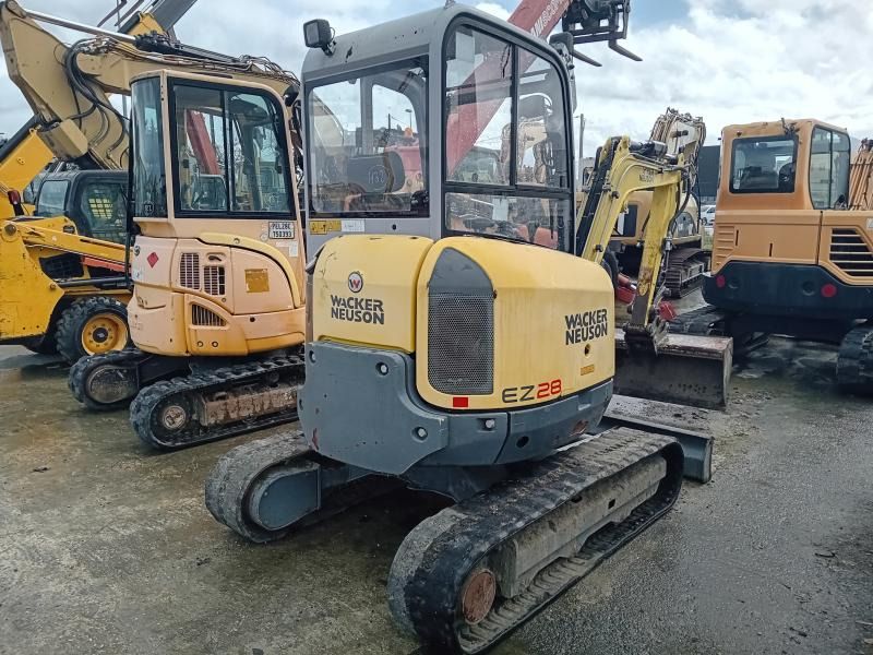 2016 Wacker Neuson EZ28 Miniescavatore