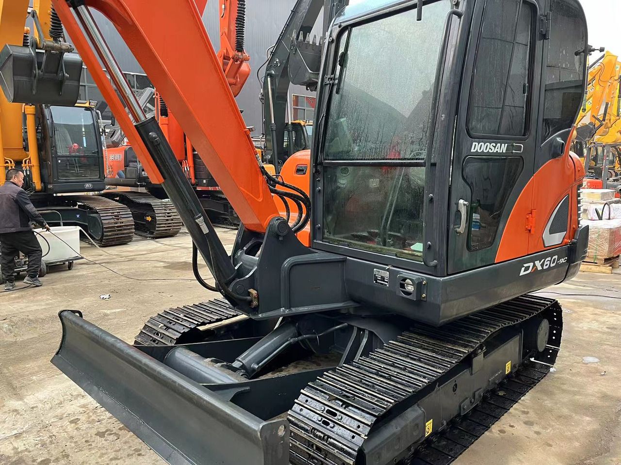 2022 Doosan DX60 Paletli Ekskavatör