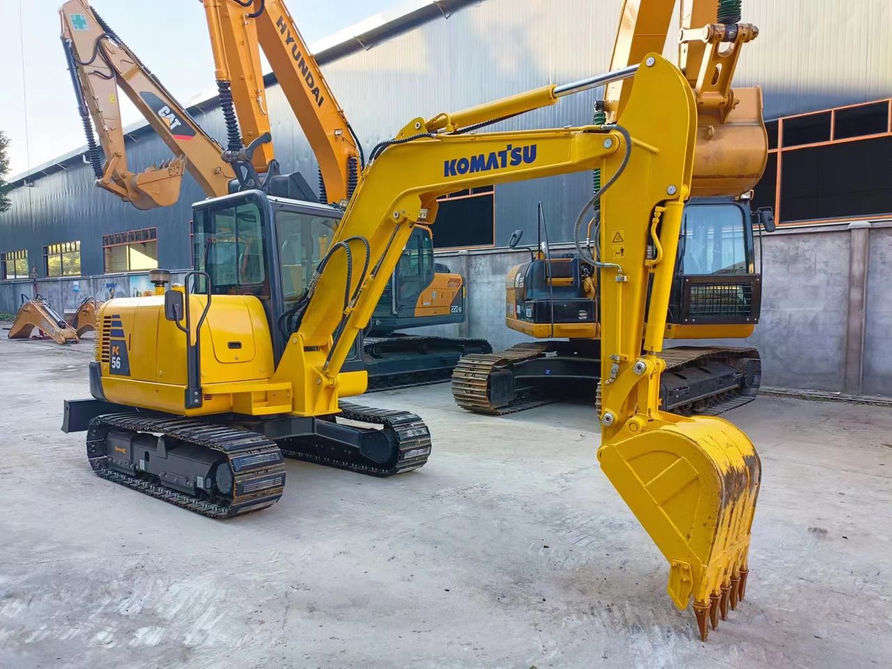 2021 Komatsu PC56-8 Rupgraafmachine