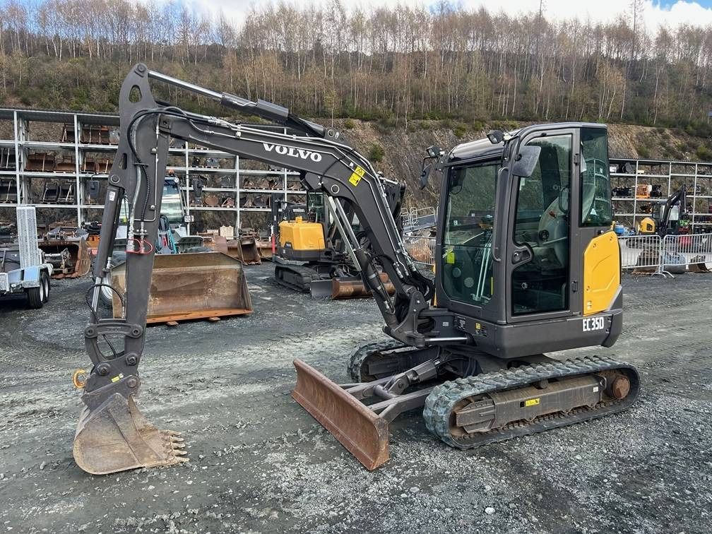 2022 Volvo EC35D Mini Excavator