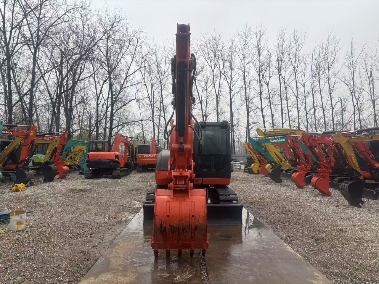 Mini escavadora Kubota KX183 de 2024