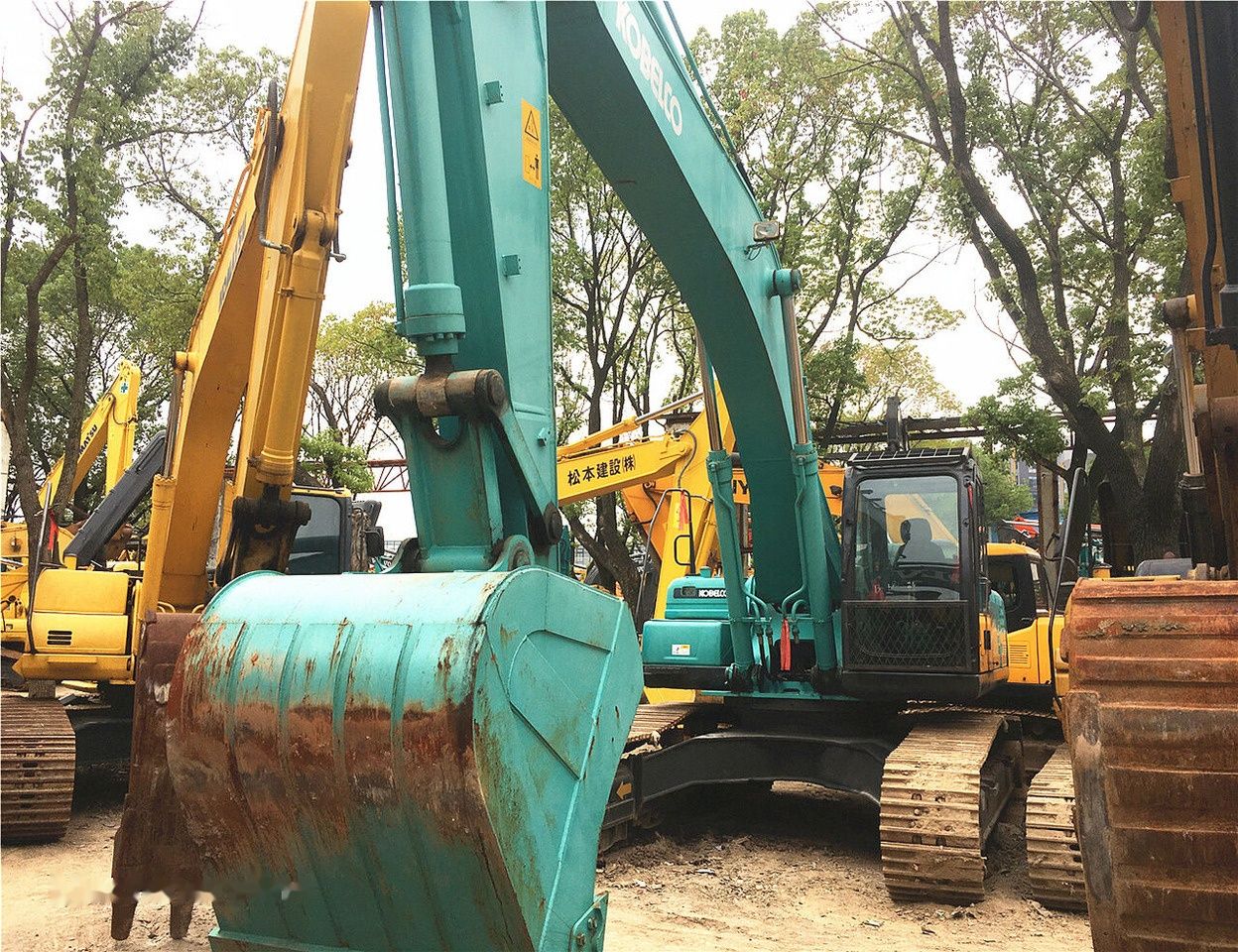 2017 Kobelco SK350LC-8 Paletli Ekskavatör