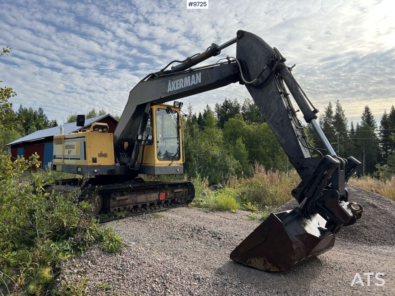 Escavatore cingolato Åkerman H7C del 1992