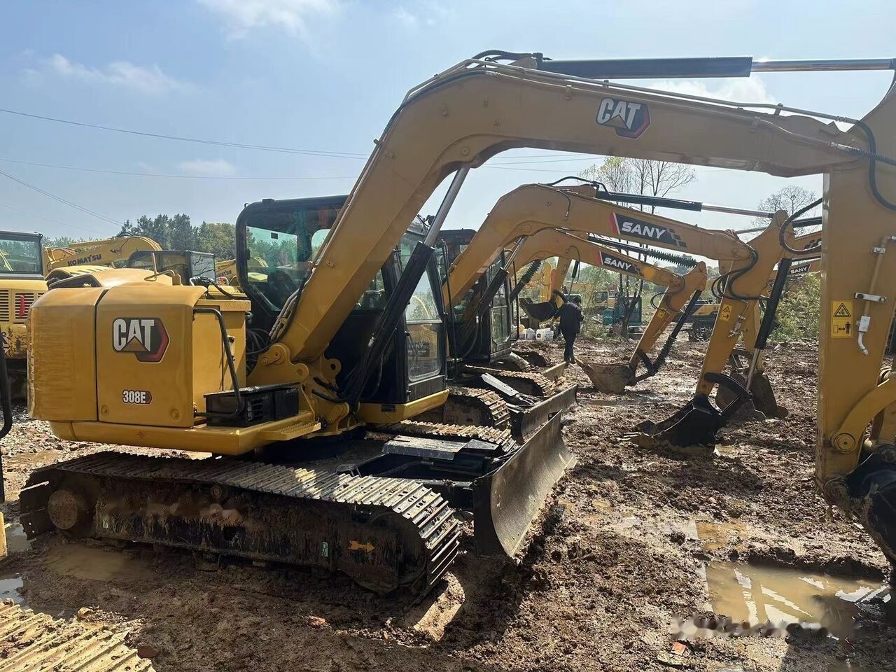 Caterpillar 308E Mini Excavator Caterpillar 308E Mini Excavator